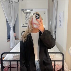 Gallery Dept Black Women's Blazer Jacket Size L